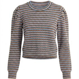 Pleat Peyton Top Toffee/Glacier