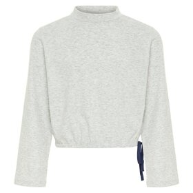 Pleat Wesley Top Grey