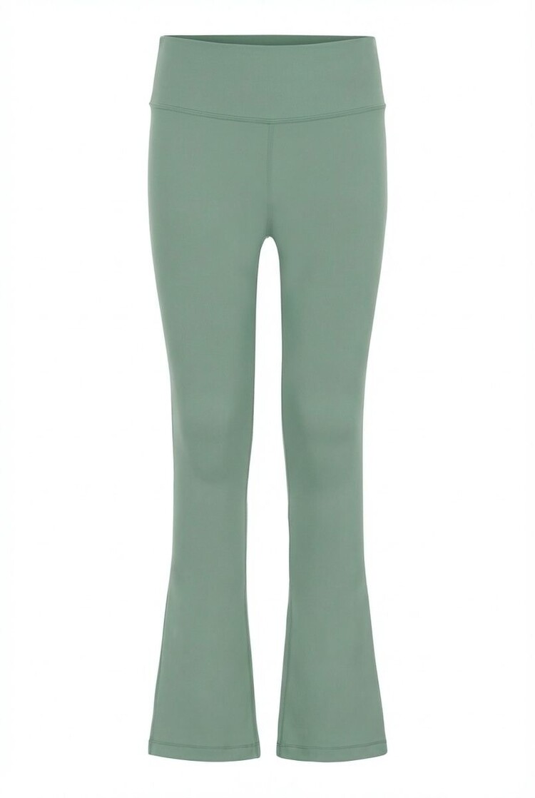Pleat Florie Flare Leggings Sage