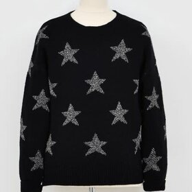 Molly Bracken Black Star Sweater