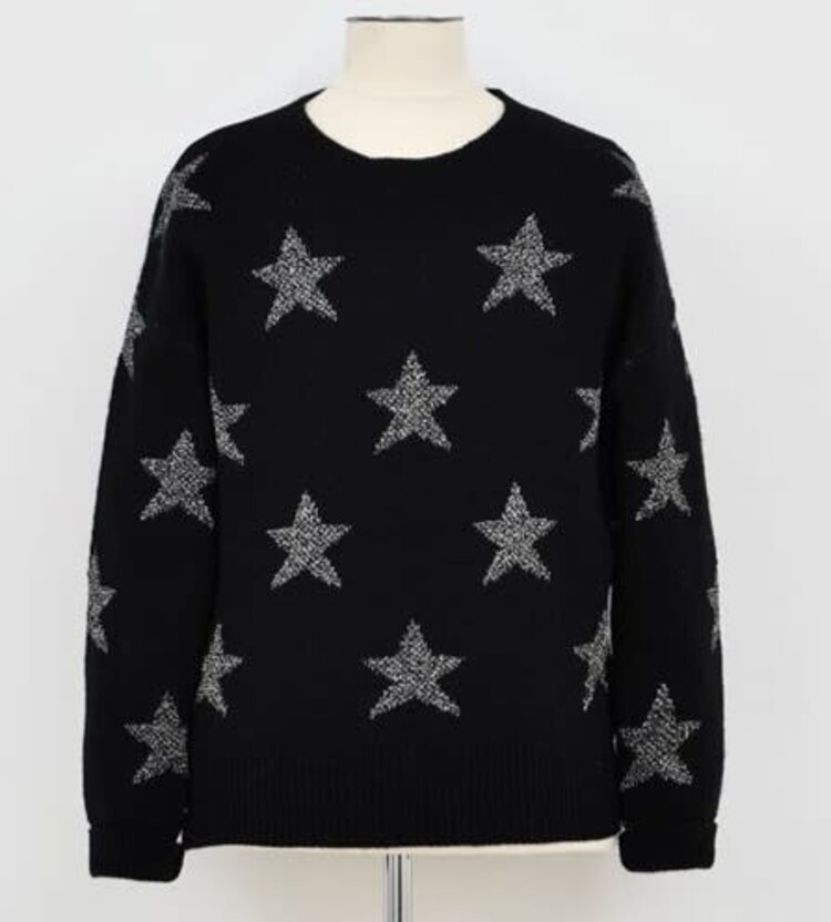 Molly Bracken Black Star Sweater