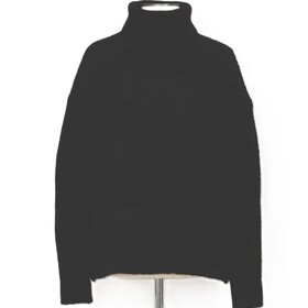 Molly Bracken Black Turtleneck Sweater