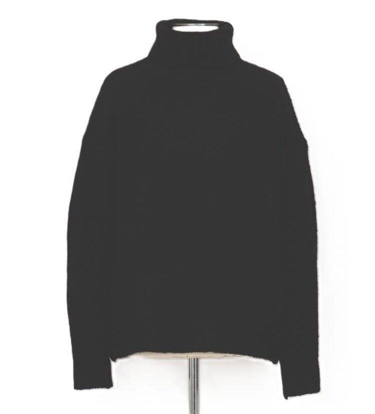 Molly Bracken Black Turtleneck Sweater