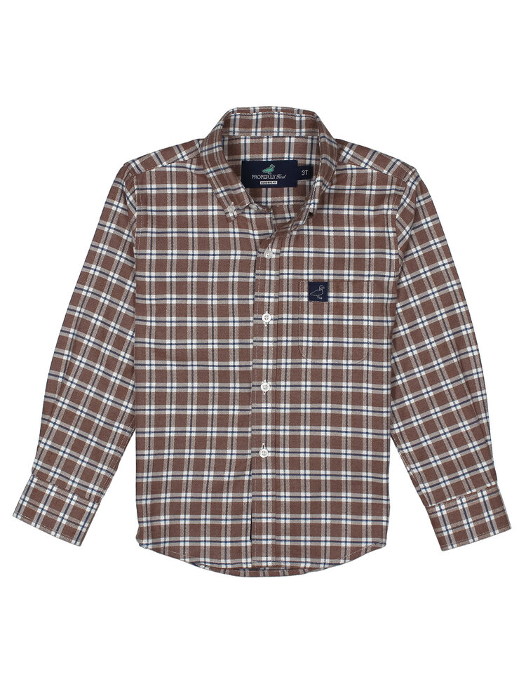 Properly Tied Saddle Classic Flannel Shirt