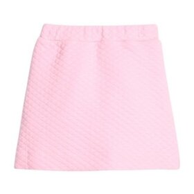 Bisby Bubblegum Quilted Mini Skirt