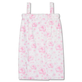 Iscream Pretty Pink Toile Spa Wrap