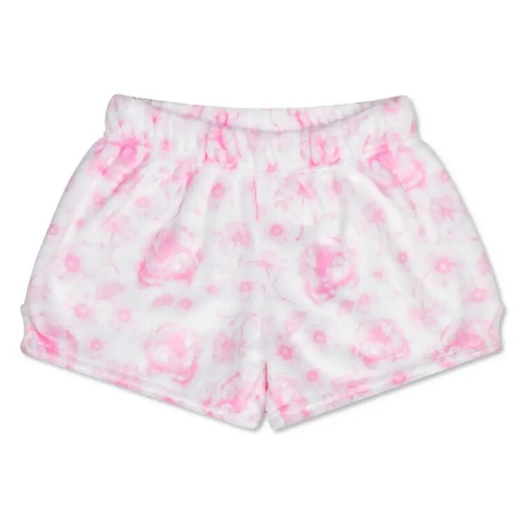 Iscream Pretty Pink Toile Plush Shorts