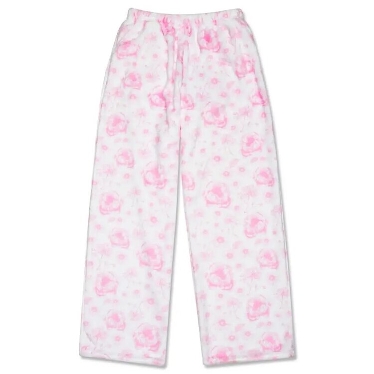 Iscream Pretty Pink Toile Plush Pants