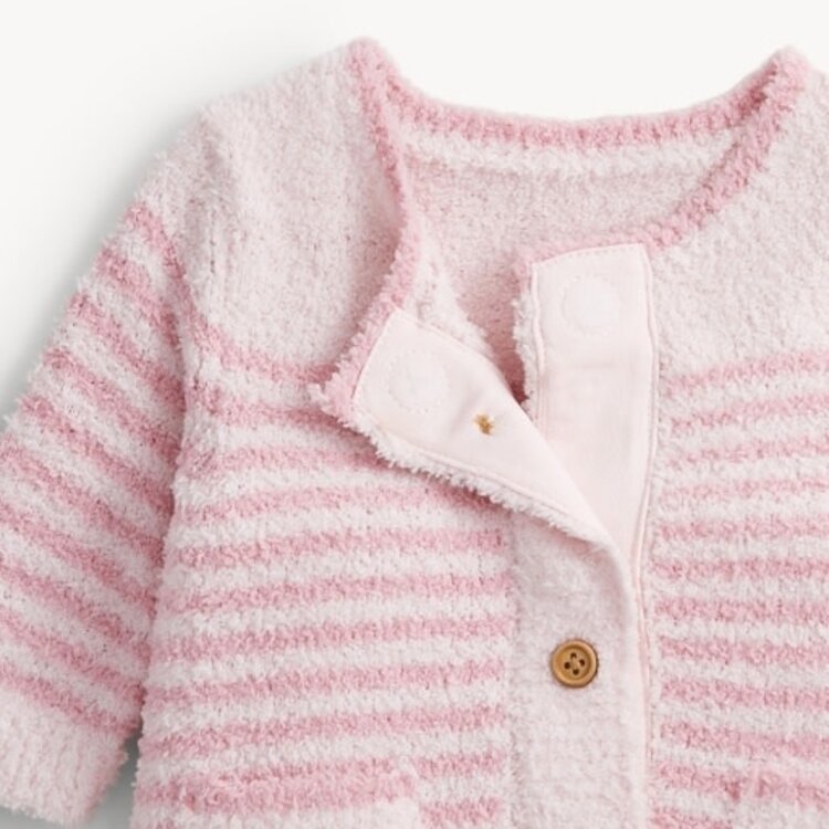 Magnetic  Me Chenille Pink Sweater Romper