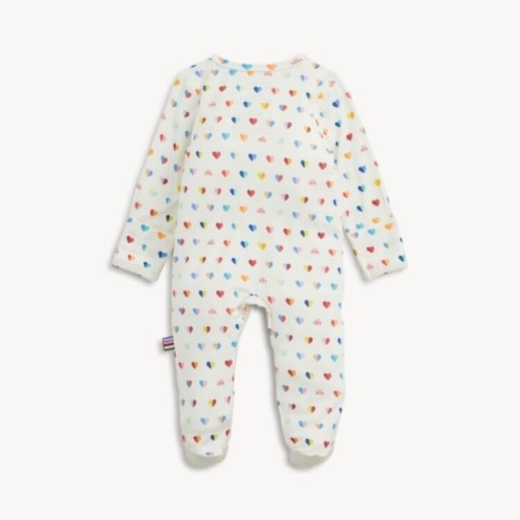 Magnetic  Me Branded Heart Footie
