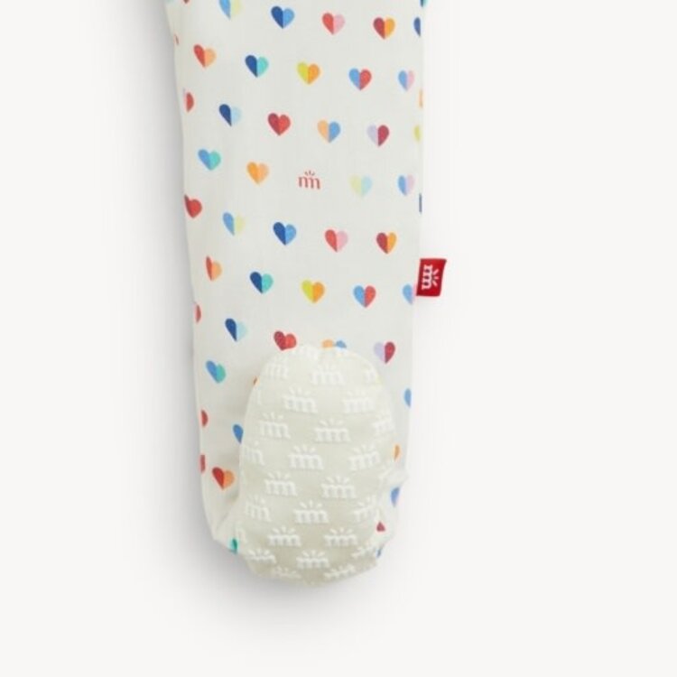 Magnetic  Me Branded Heart Footie