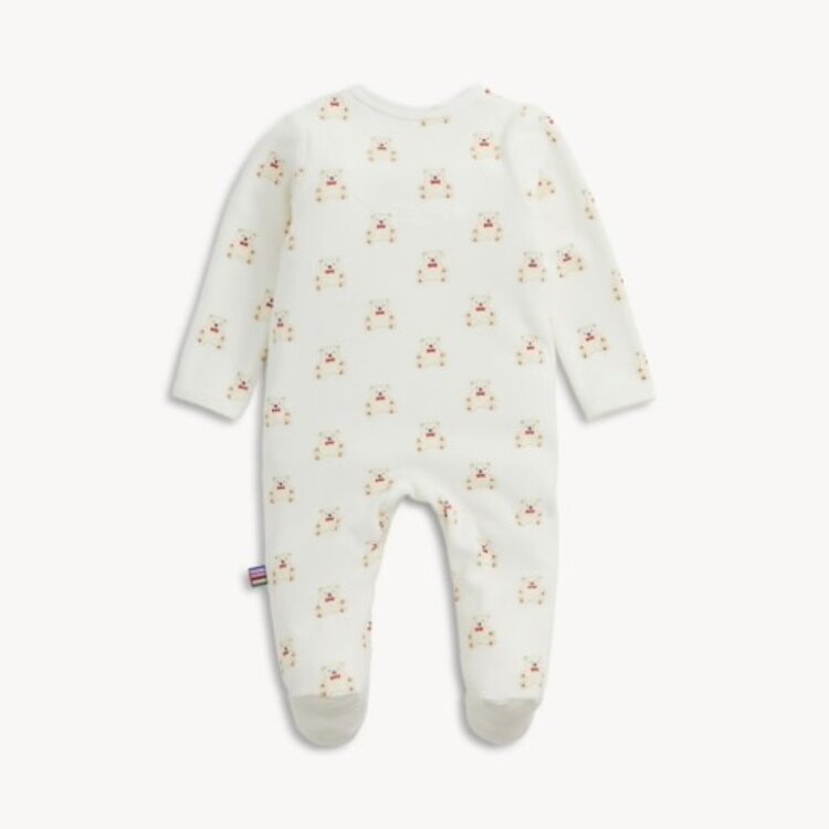 Magnetic  Me Teddy Bows Velour Footie