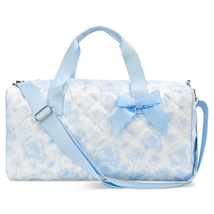 Iscream Beautiful Blue Toile Duffel Bag