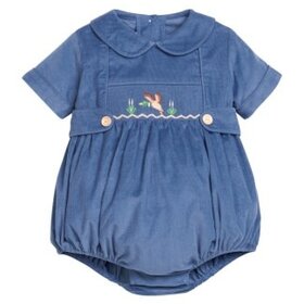 Little English Smocked Daniel Bubble Flying Mallard
