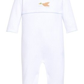 Little English Crochet Footie Flying Mallard