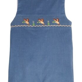Little English Smocked Vintage John John Flying Mallard