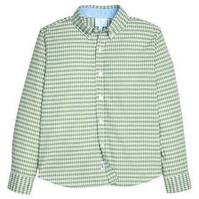 Little English Button Down Shirt Watercress Gingham
