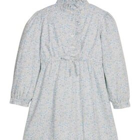 Little English Ruffled Shirt Dress Waterbury Floral