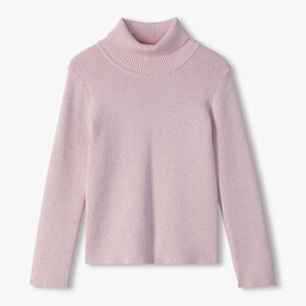 Hatley Pink Glitter Turtleneck