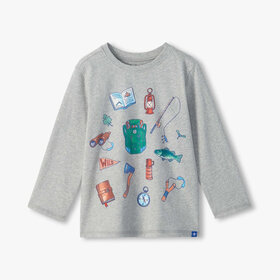 Hatley Backpacker Crew Neck Graphic Tee