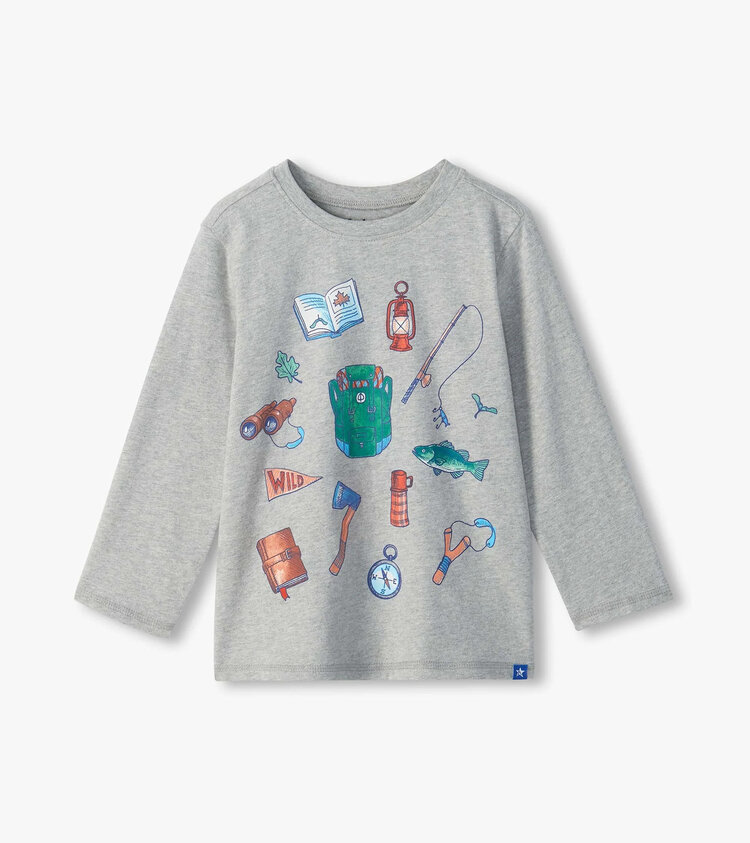 Hatley Backpacker Crew Neck Graphic Tee