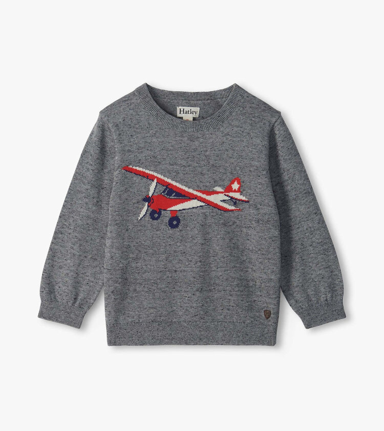 Hatley Vintage Plane Crew Neck Sweater