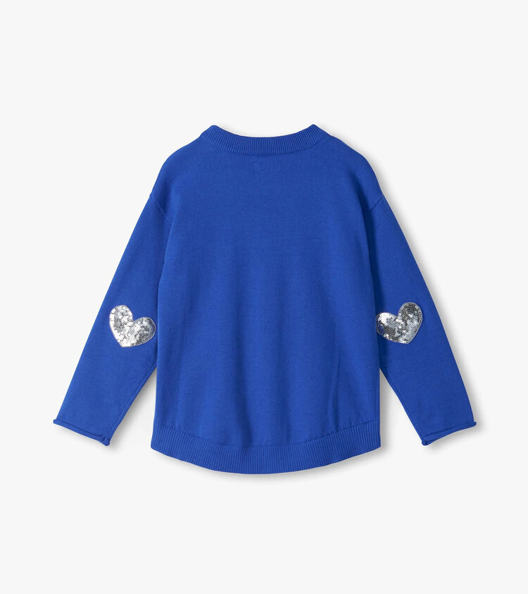Hatley Heart Stripes Crew Neck Sweater