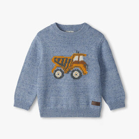 Hatley Dump Truck Crew Neck Sweater