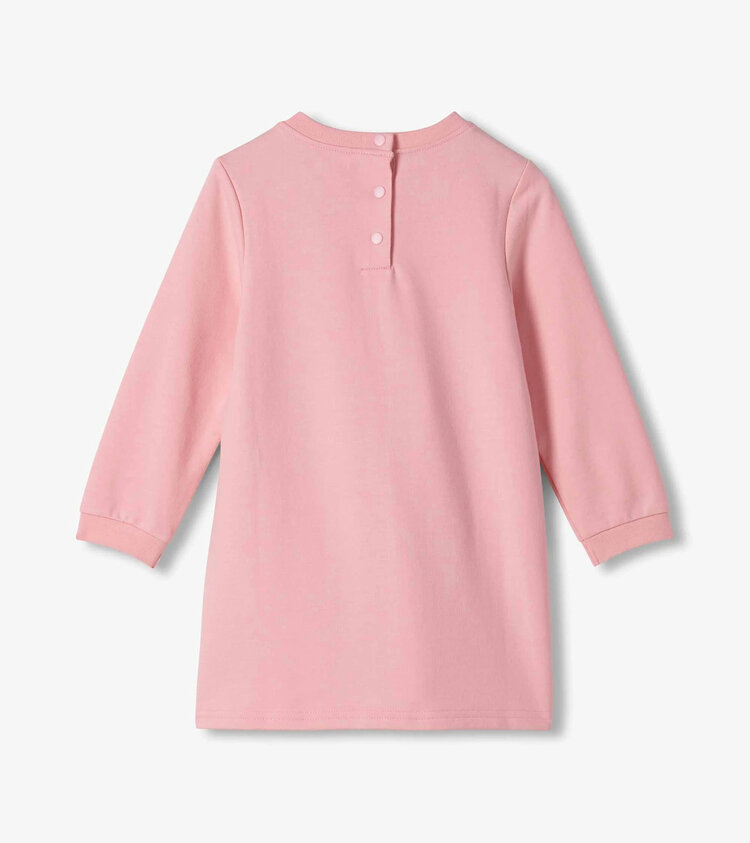 Hatley Orchid Pink Flower Teddy Bear Dress