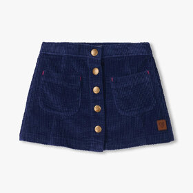 Hatley Patriot Blue A-Line Corduroy Skirt