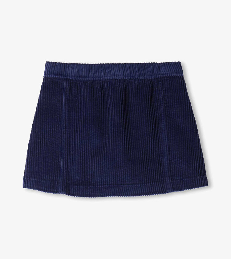 Hatley Patriot Blue A-Line Corduroy Skirt