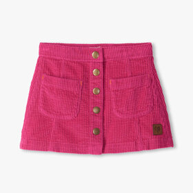 Hatley Pink A-Line Corduroy Skirt