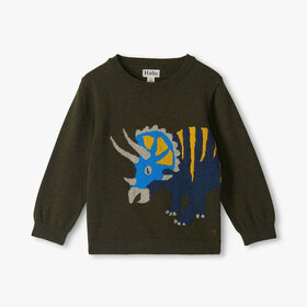 Hatley Triceratops Dino Crew Neck Sweater