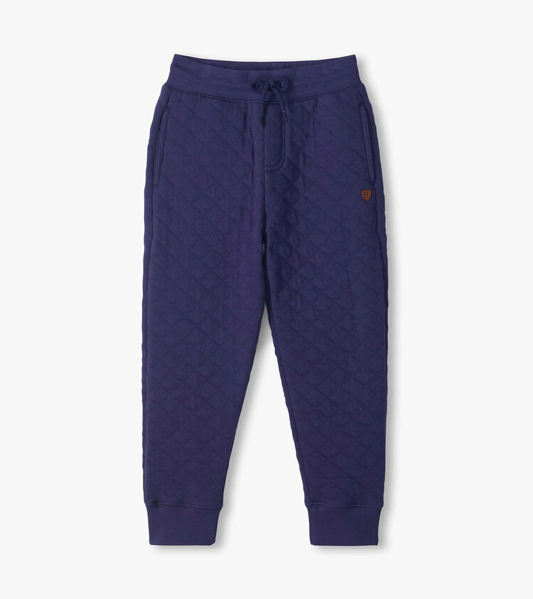 Hatley Patriot Blue Quilted Jogger