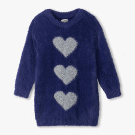 Hatley Patriot Blue Dropped Shoulder Sweater Dress