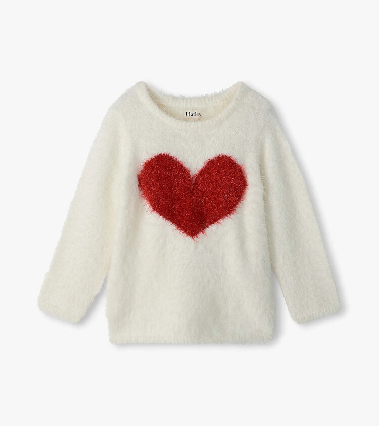 Hatley Red Heart Everywhere Sweater
