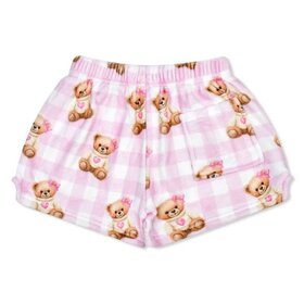 Iscream Beary Coquette Plush Shorts