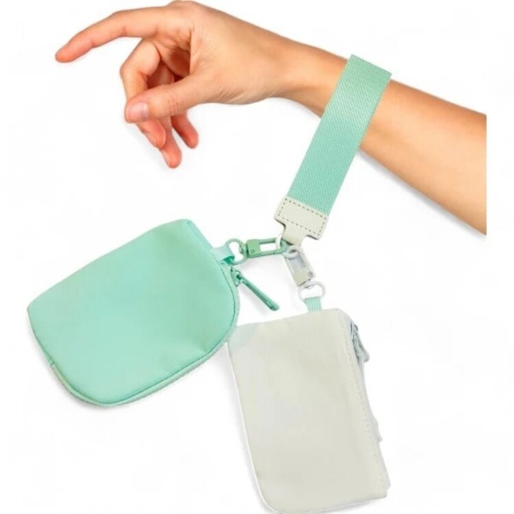Dual Color Wristlet