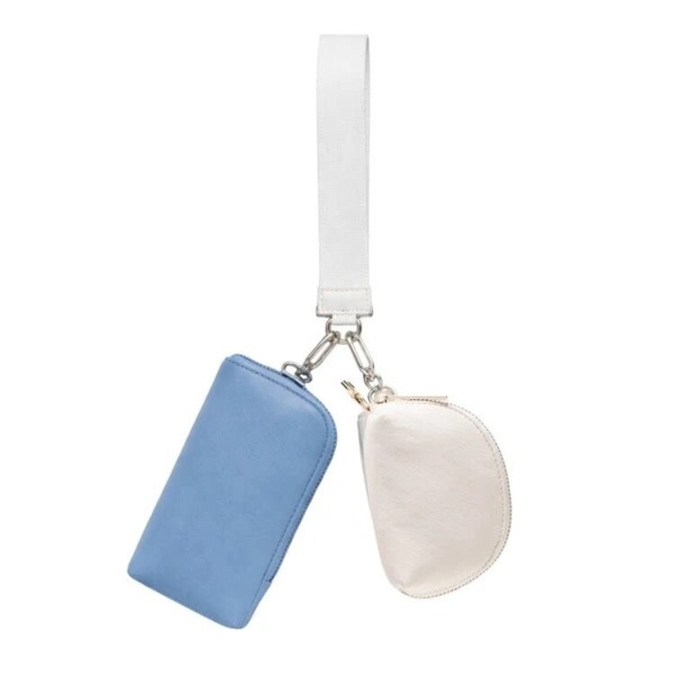 Dual Wallet Wristlet