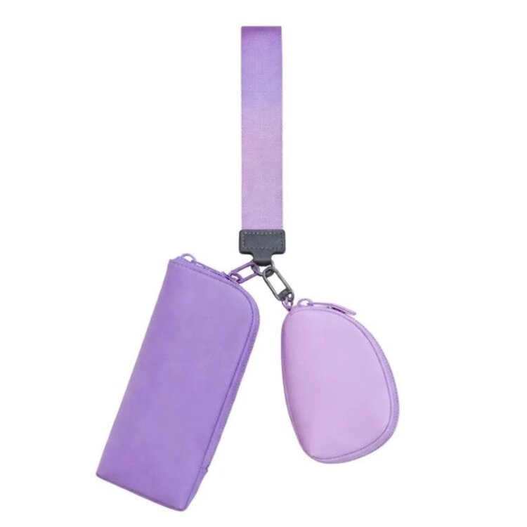 Dual Wallet Wristlet