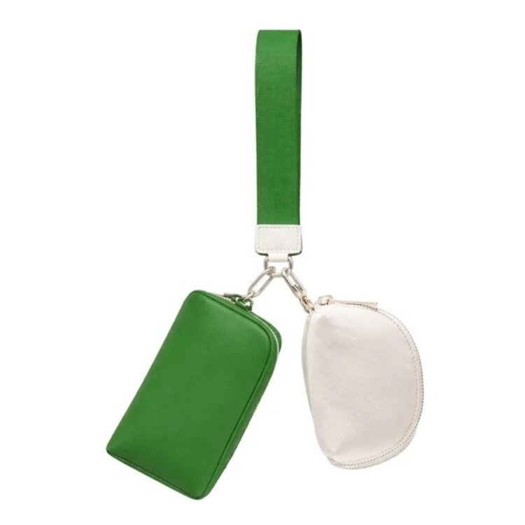 Dual Wallet Wristlet