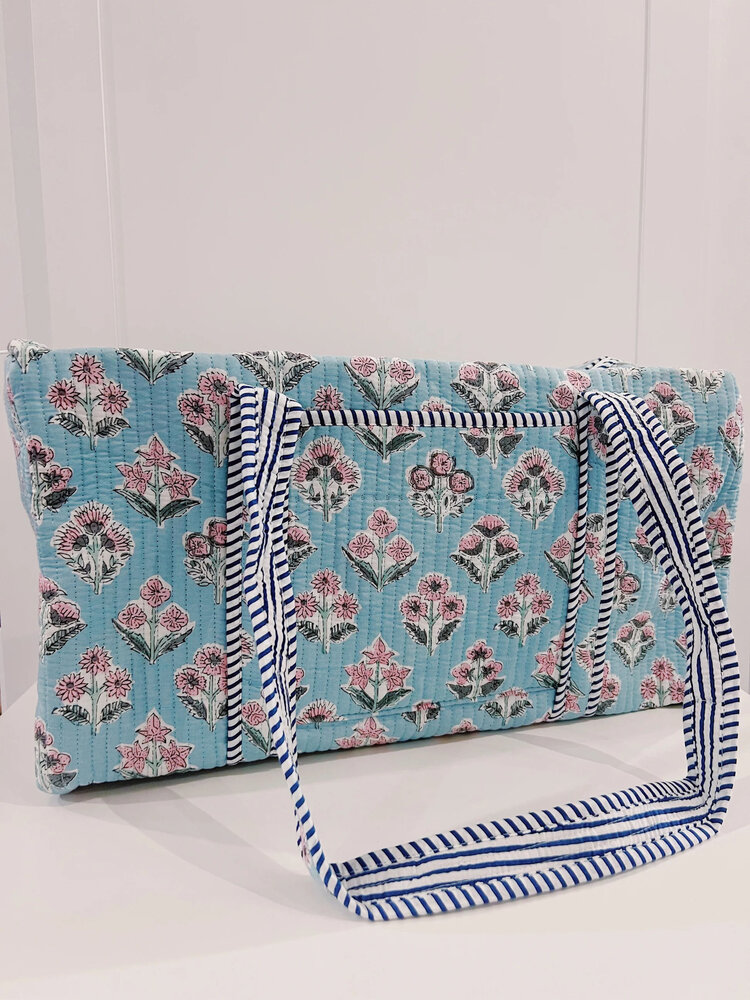 Quilted Duffel Bag