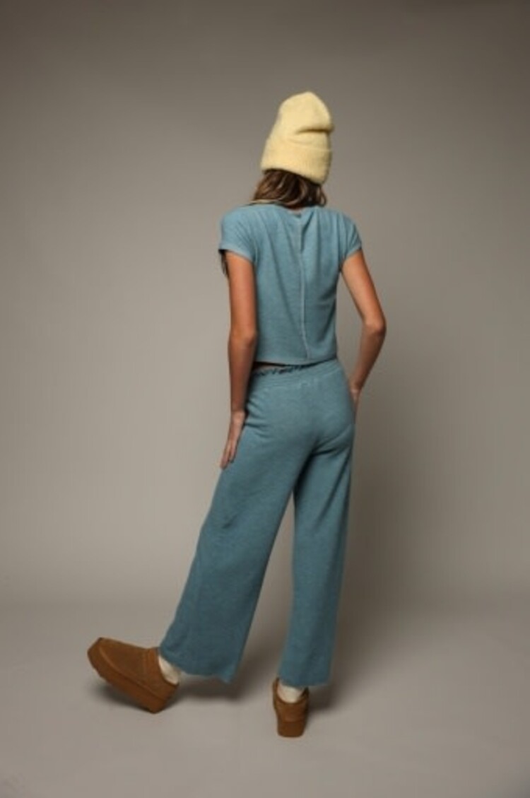 Tenly Glacier Hacci Hersey Pocket Tee