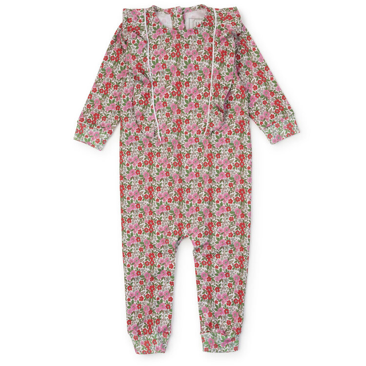 Lila + Hayes Floral Noel Evelyn Romper