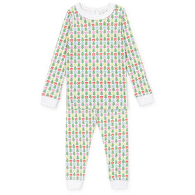 Lila + Hayes Tree Topper Bows Ava PJ Set
