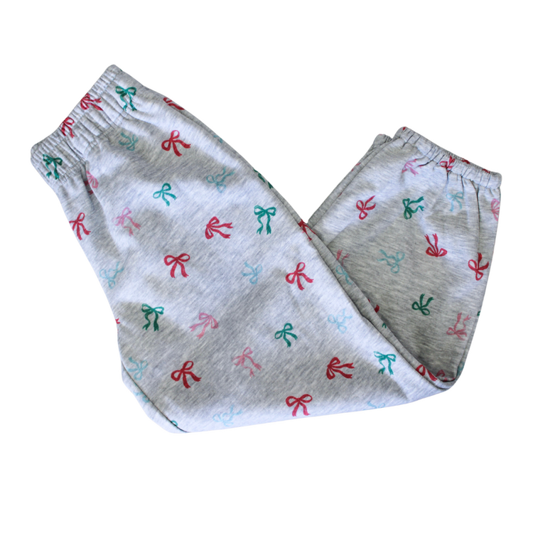 Peach Love Multi Bow Jogger