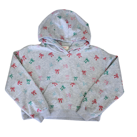Peach Love Multi Bow Hoodie
