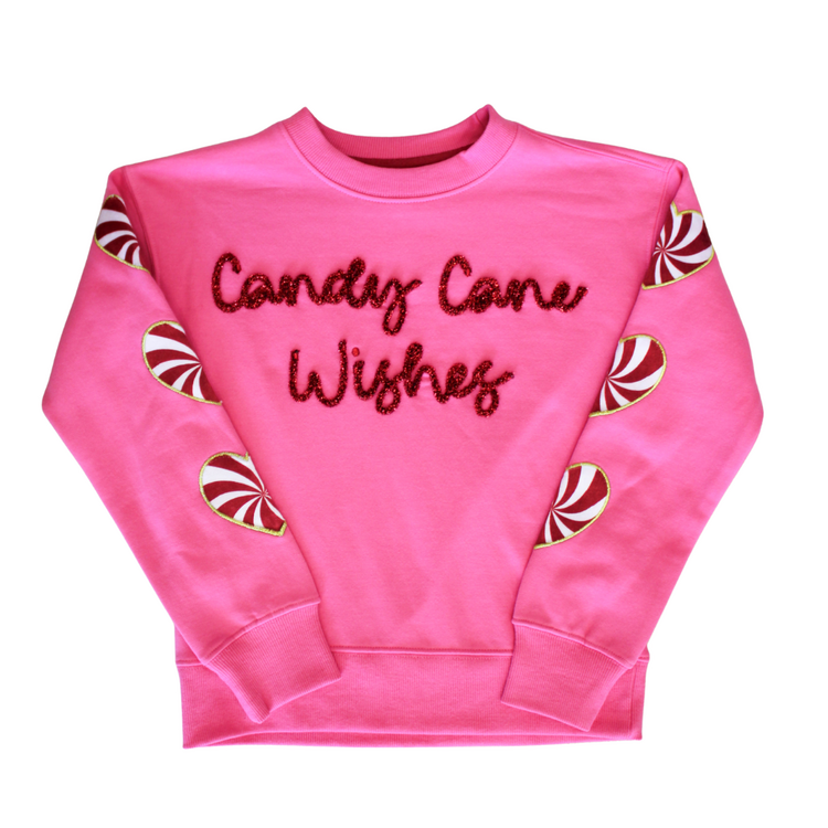 Sweet Soul Candy Cane Wishes Sweatshirt
