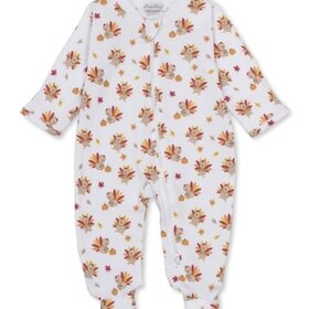 Kissy Kissy footie w/ zip prt