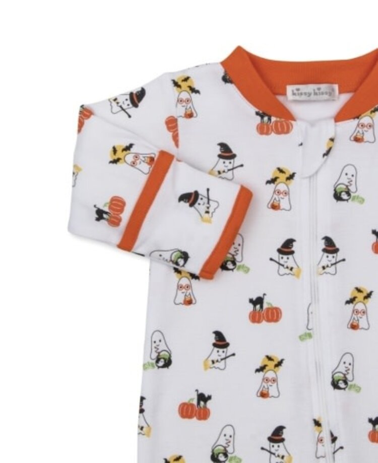 Kissy Kissy footie w/ zip prt